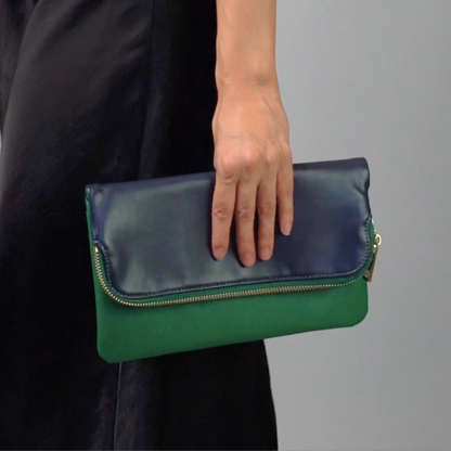 Midnight Forest Voyager - Reversible Clutch + Mirror