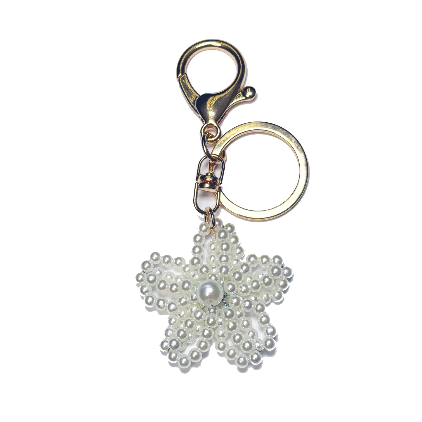 Fleur - Handmade Pearl Purse Charm