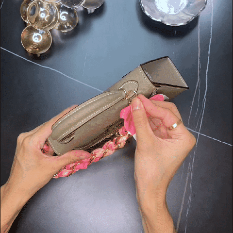 Purse Scarf + Chain N°1