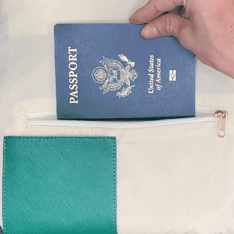 Midnight Forest Voyager - Reversible Clutch + Mirror