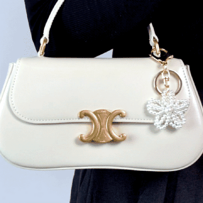 Fleur - Handmade Pearl Purse Charm