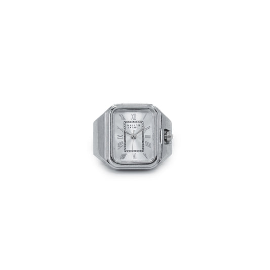 Reign Silver Tone - Stainless Steel Ring Watch